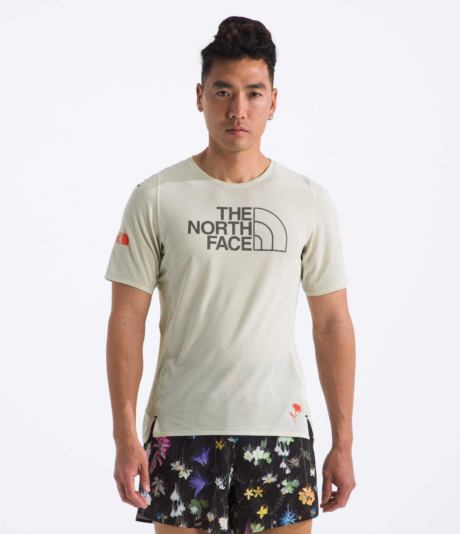 Polera summit high trail ss graphic hombre